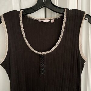 La Vie En Rose Pointelle Night Gown Dress